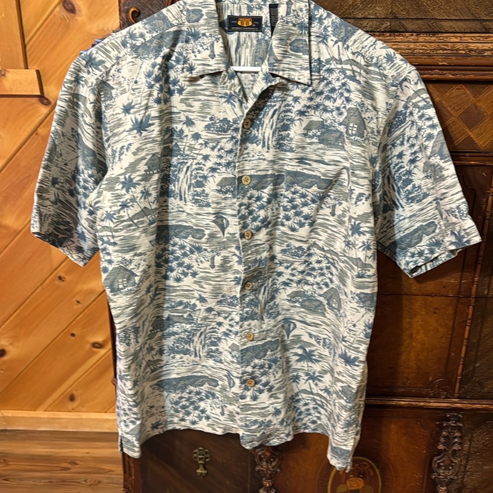 Route 66 Men’s Hawaiian Short Sleeve Shirt Medium